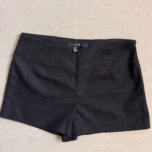 Forever 21 Charcoal Wool Blend Short